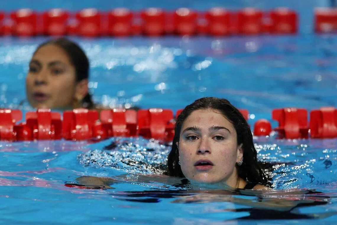 Benedetta Pilato (right) was among two Italian swimmers suspended for 90 days by the Italian Swimming Federation.