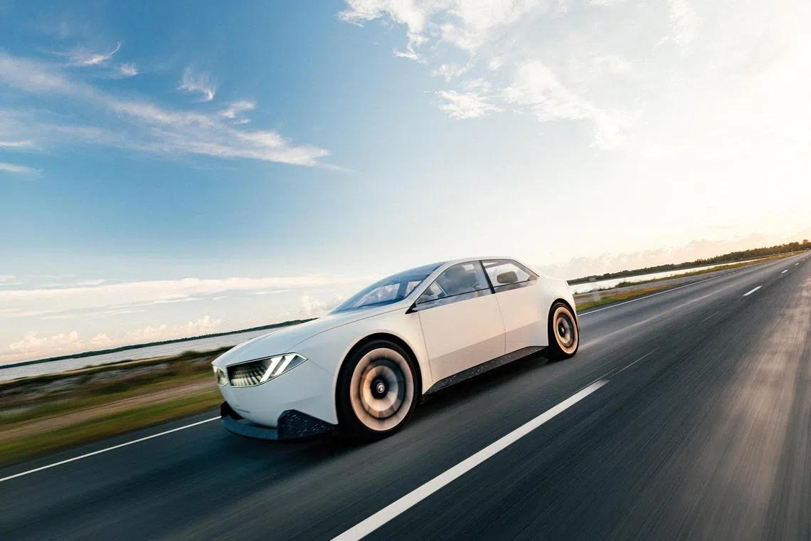 BMW’s Neue Klasse models will have a range of 800km and charge from 10 to 80 per cent in under half an hour.