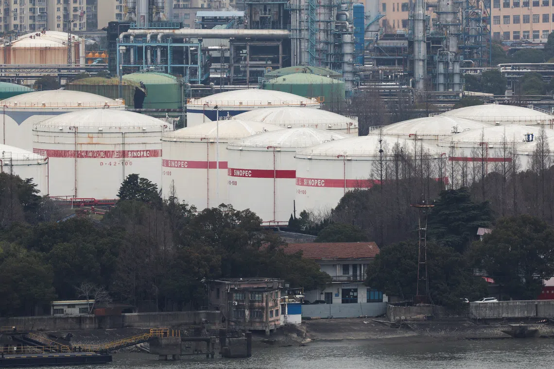 Sinopec’s net profit over the January-June period stood at 25.63 billion yuan (S$4.84 billion).