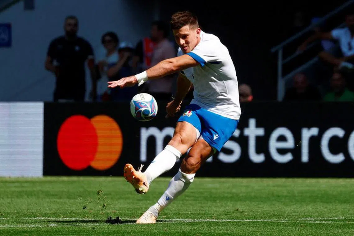 Italy's Allan aiming for first Rome win in Six Nations | The Straits Times
