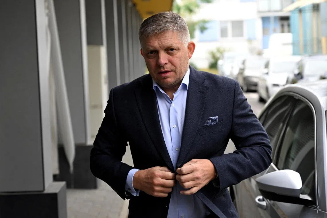 Slovak Prime Minister Robert Fico was shot multiple times on May 15 while greeting supporters after a Cabinet meeting. 