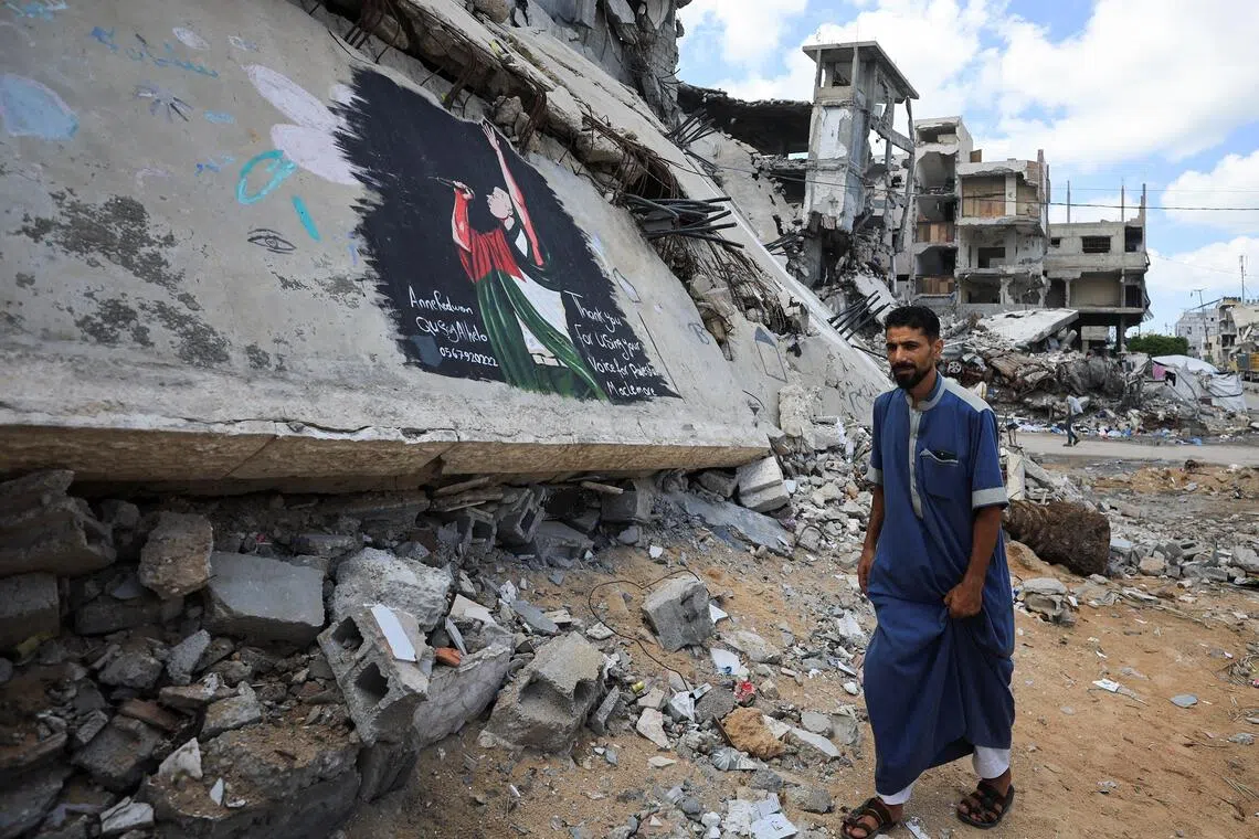 Mural of rapper Macklemore painted in Gaza after Ed Sheeran tour furore
