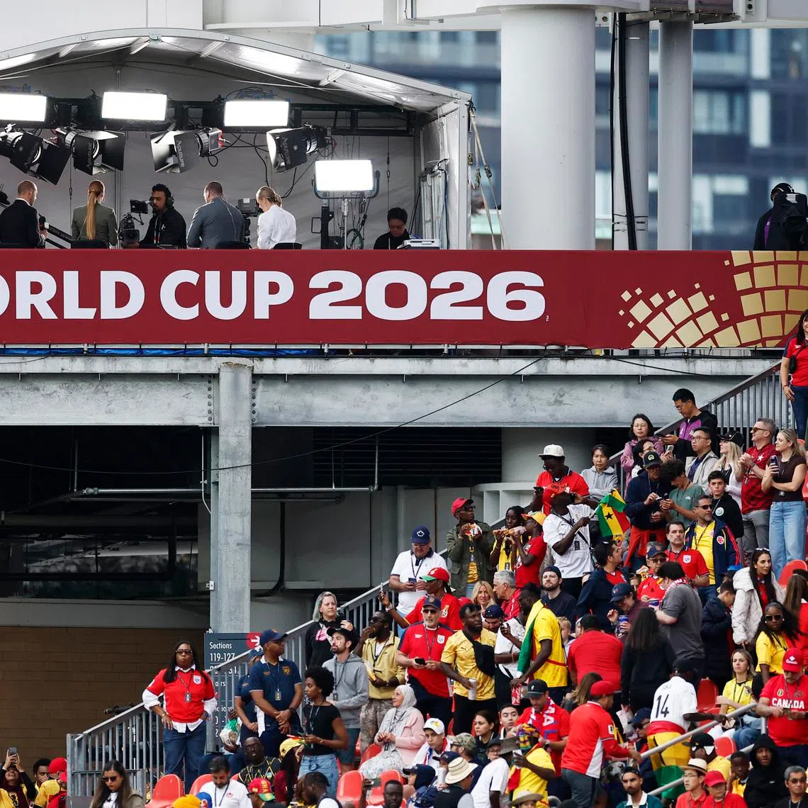 FILE PHOTO: Soccer Football - FIFA World Cup 2026 - Group L - Ghana v Panama - Toronto Stadium, Toronto, Canada - June 17, 2026 General view inside the stadium before the match REUTERS/Benoit Tessier/File Photo