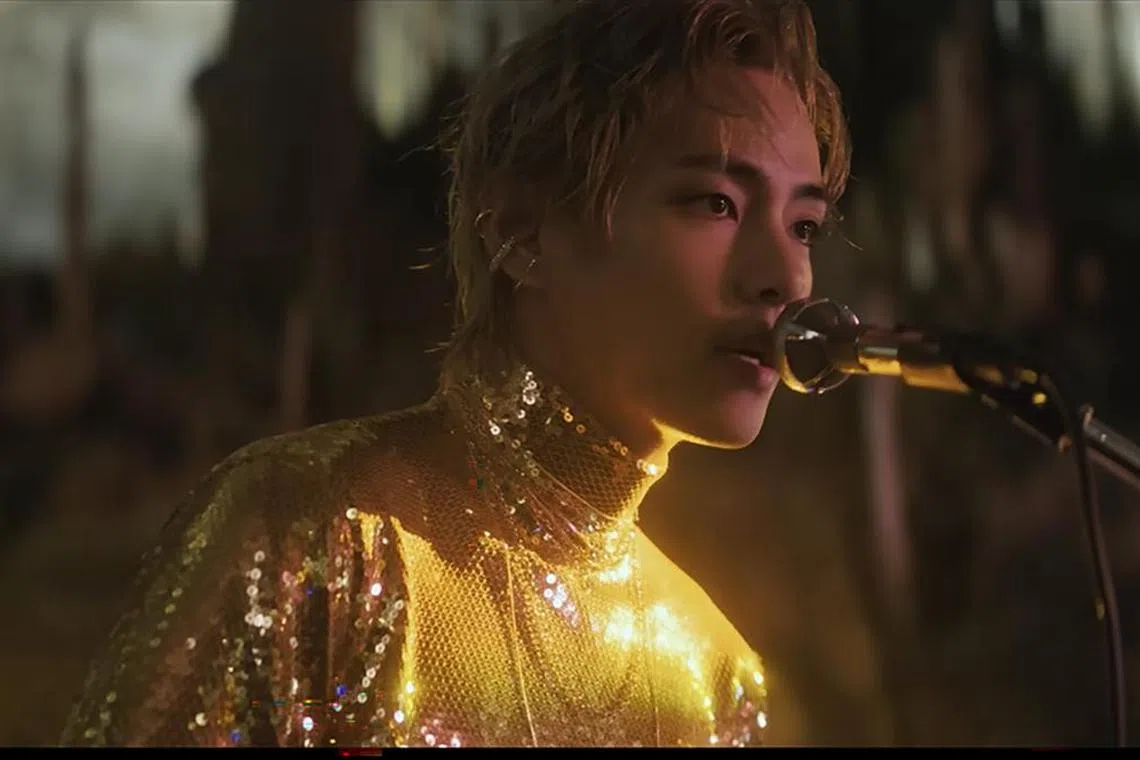 BTS' V new solo release Love Me Again is a sensual R&B break-up number.
