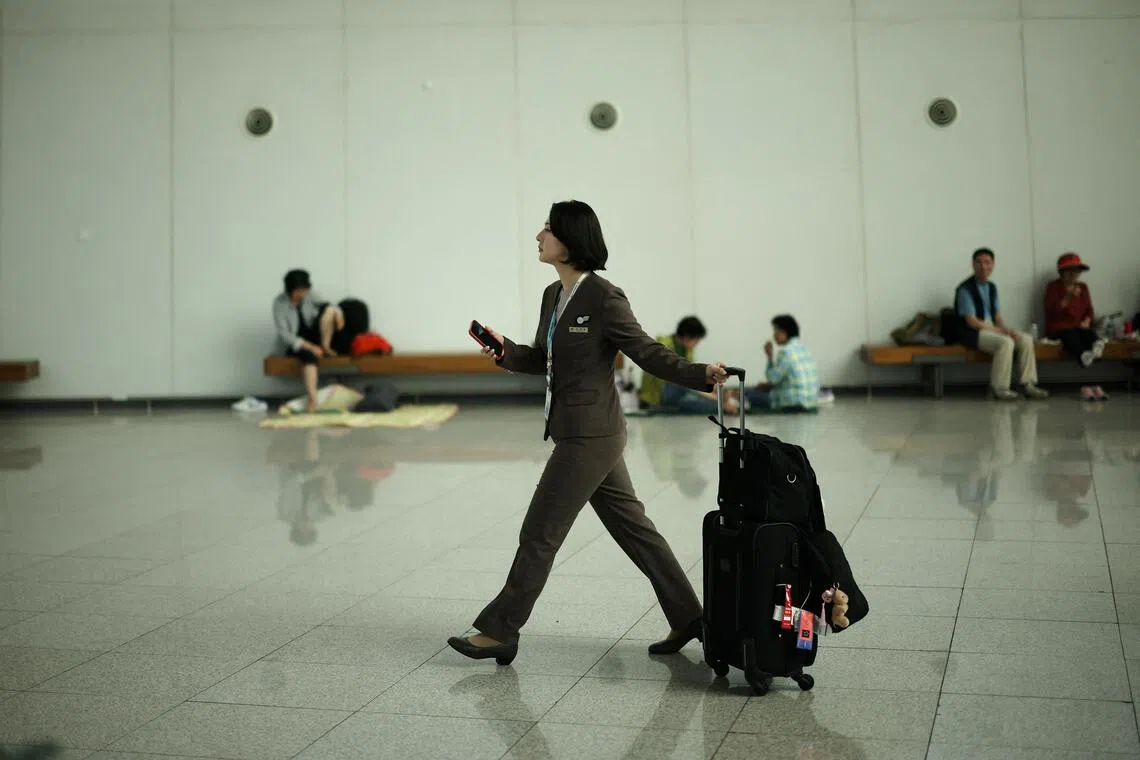 It was not immediately clear how many people are currently staying at the airport. Previous media reports put the number at more than 200 during the ongoing heatwave.