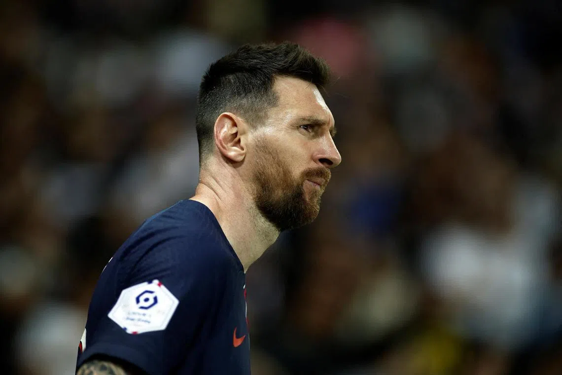 A rift with fans emerged after Messi failed to help PSG make it past the Champions League last 16 round.
