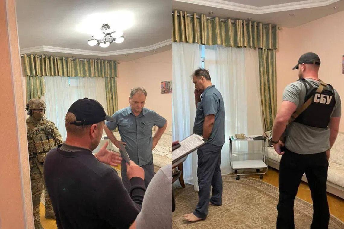 Oleksandr Ponomaryov was placed in detention without bail by a district court in Kyiv.