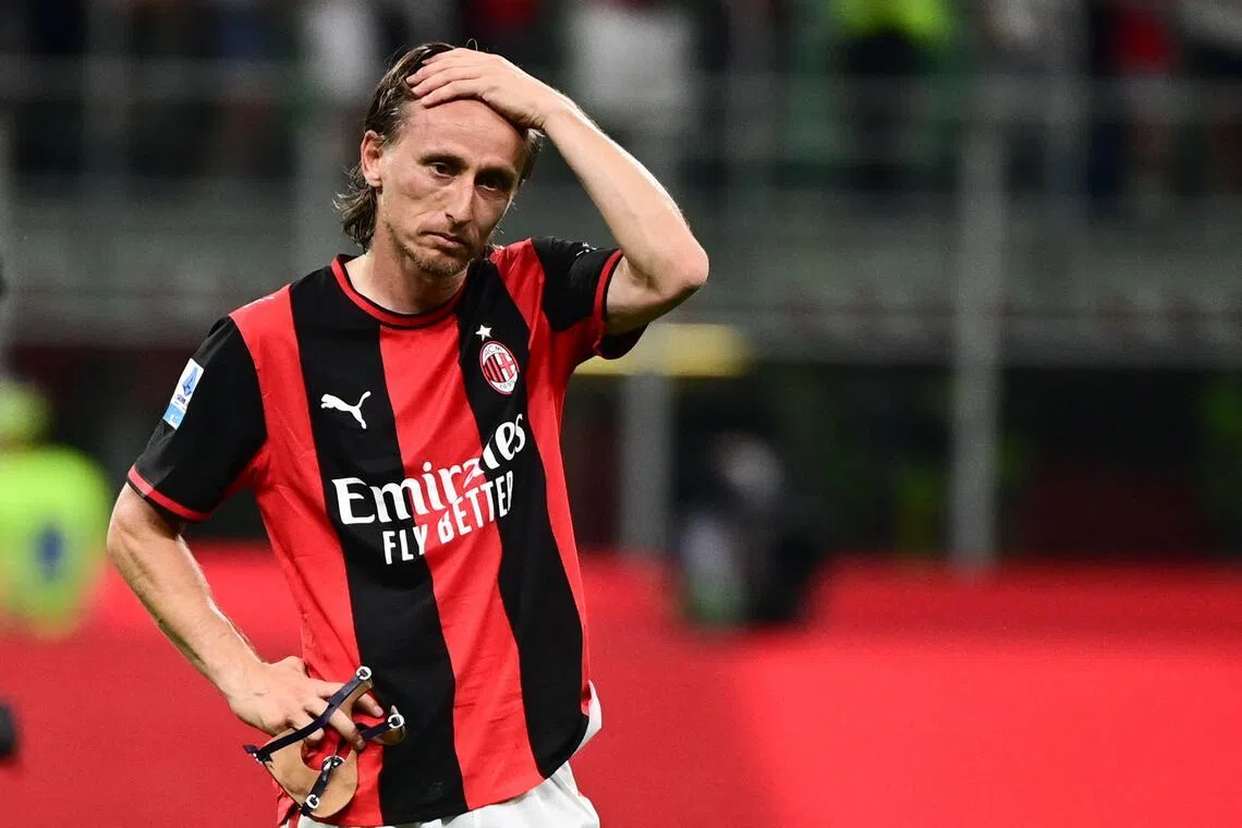 AC Milan’s Croatian midfielder Luka Modric will hope to inspire his country to another deep run at the World Cup.