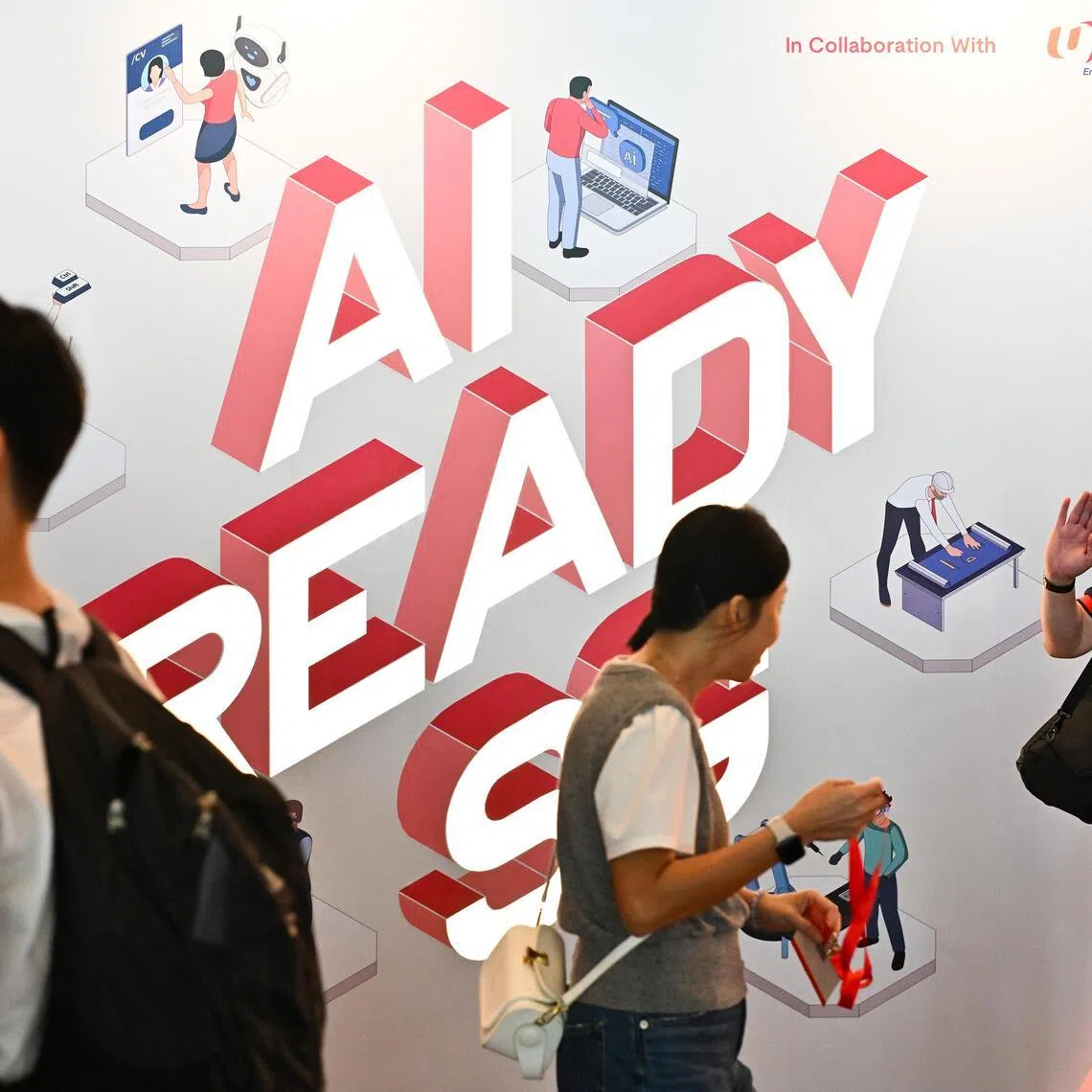 ST20260213-202643500444-Lim Yaohui-ssfestival13/

Guests arriving at the NTUC Career Festival at Sands Expo and Convention Centre on Feb 13, 2026. 

It will feature over 5,000 job opportunities across various sectors and experience levels. Jobseekers can access career resources and explore career and skills development pathways, while companies can look forward to support on business transformation. Participants can also discover the latest innovations and technologies through industry and IHL showcases; and attend masterclasses, talks and panel discussions by industry experts and thought leaders.

(ST PHOTO: LIM YAOHUI)