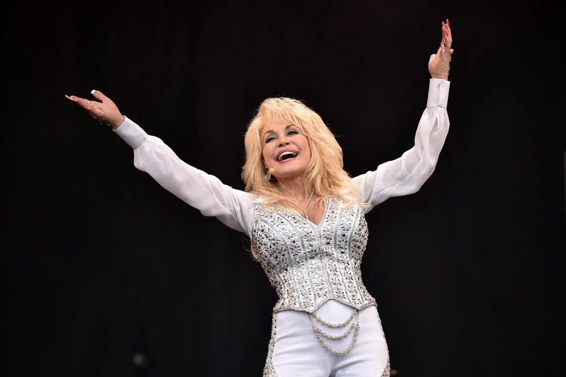 Dolly Parton grew up poor in Tennessee and became a household name with hits like Jolene.