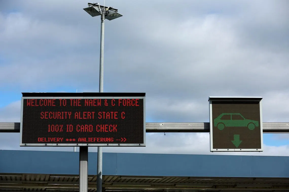 NATO lowers security level for air base in Germany after overnight ...