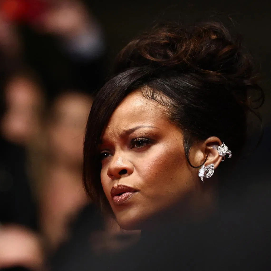 Rihanna was at home but no injuries were reported, the Los Angeles Times said, citing a source.