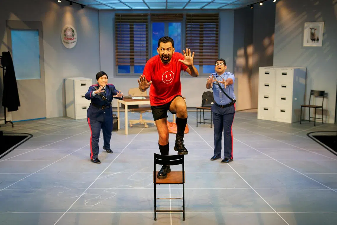 Malaysian playwright Jo Kukathas gives a Singapore spin to the 1970 Italian play Accidental Death Of An Anarchist.   