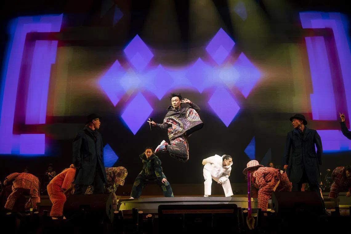 Hong Kong singer Eason Chan's upcoming performance in Singapore is part of his Fear And Dreams World Tour.