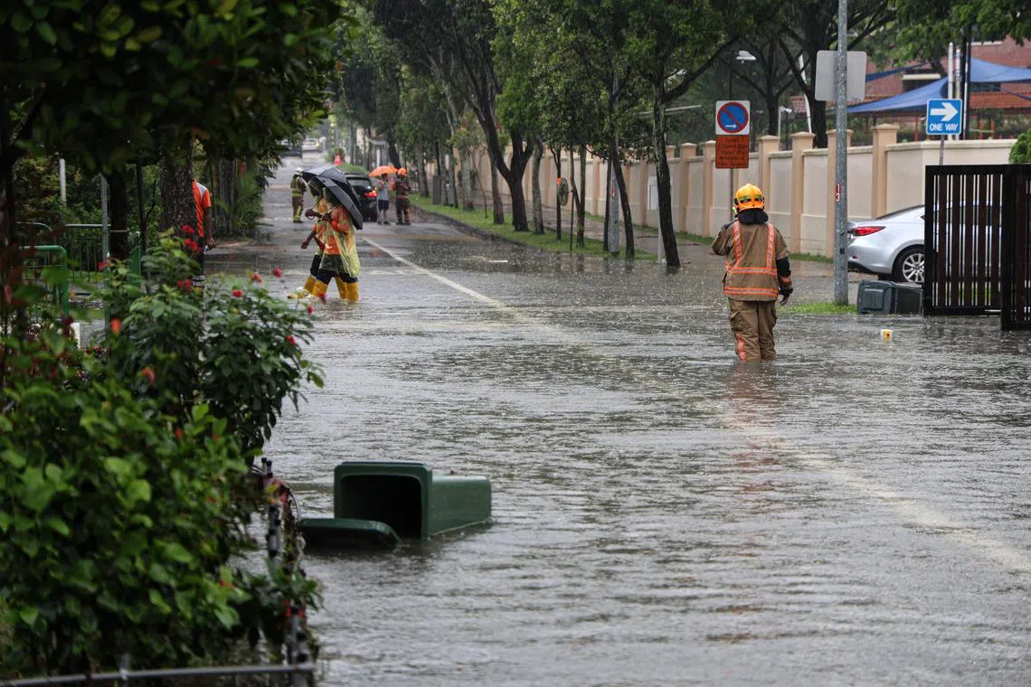 In recent months, heavy downpours have led to flash floods in places like Yishun, Holland, Bukit Timah and Mountbatten.