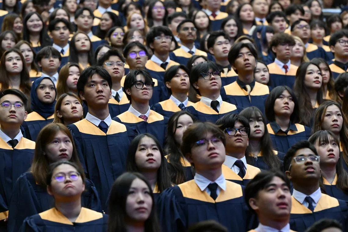 Ngee Ann Poly grads to get free AI courses, as over 25,000 students graduate across 5 polys