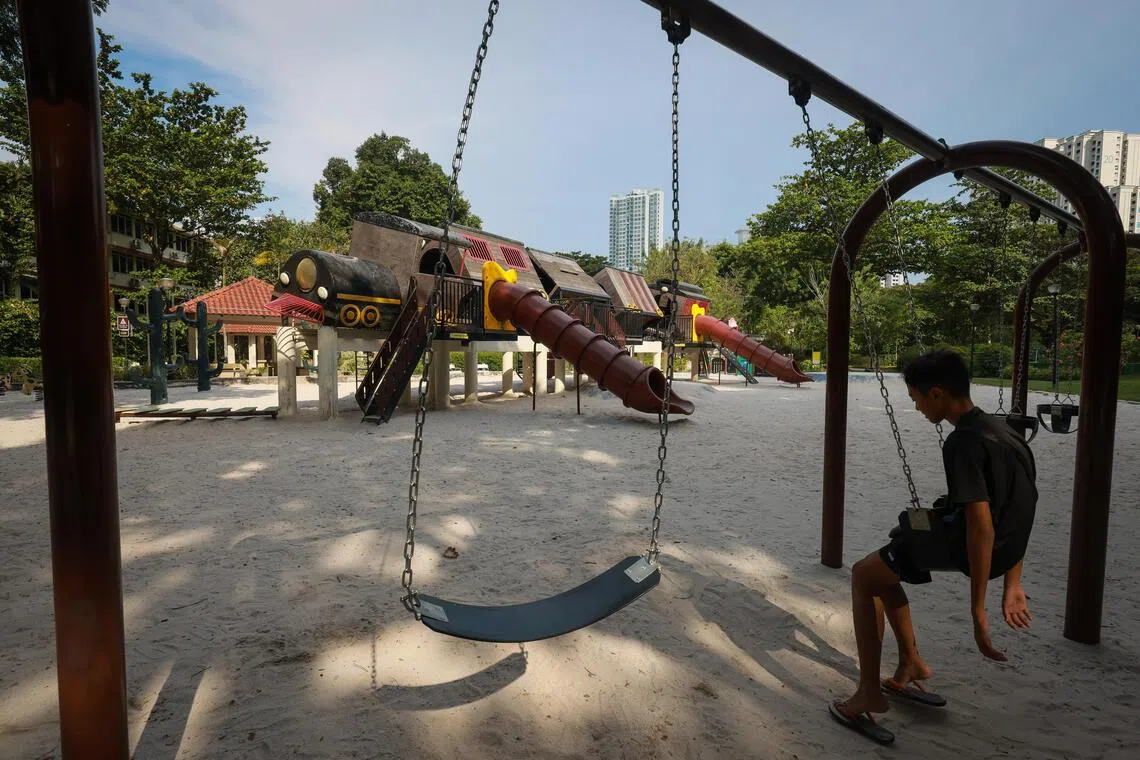 No more swinging good times: The changing face of the Singapore playground