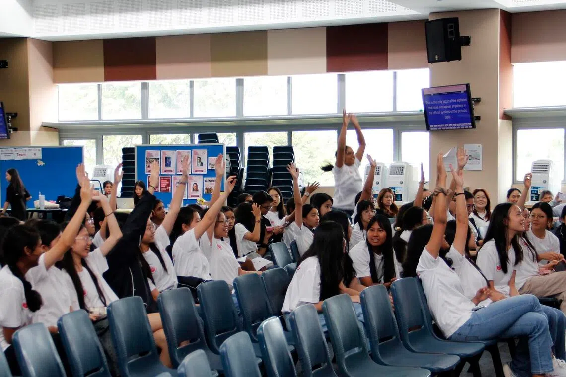 Girls organise science research programme to grow interest in STEM among S’pore female students