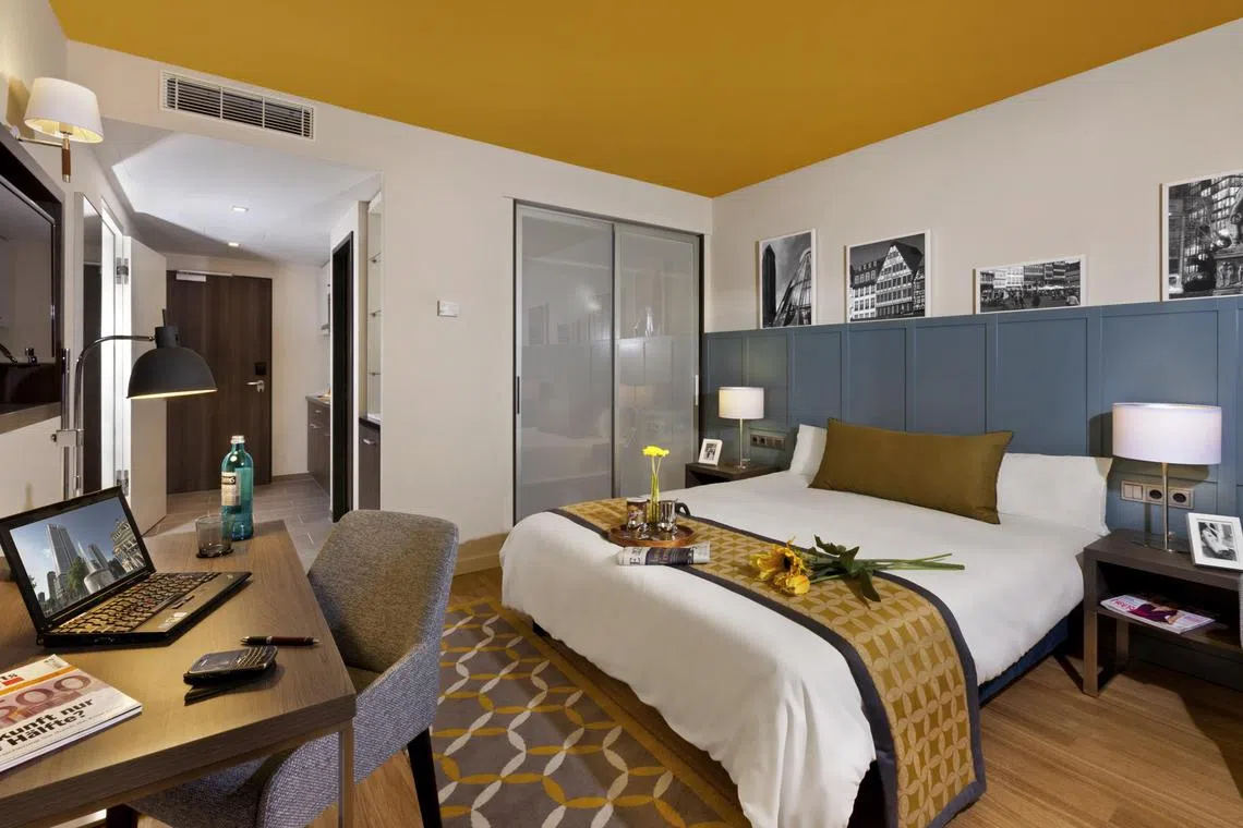 Revenue per available unit has grown 17 per cent above pre-Covid levels to S$154.