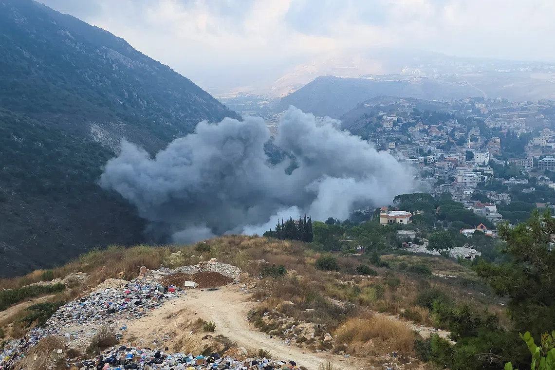 Israeli strikes on southern Lebanese town kill 11, state news agency says