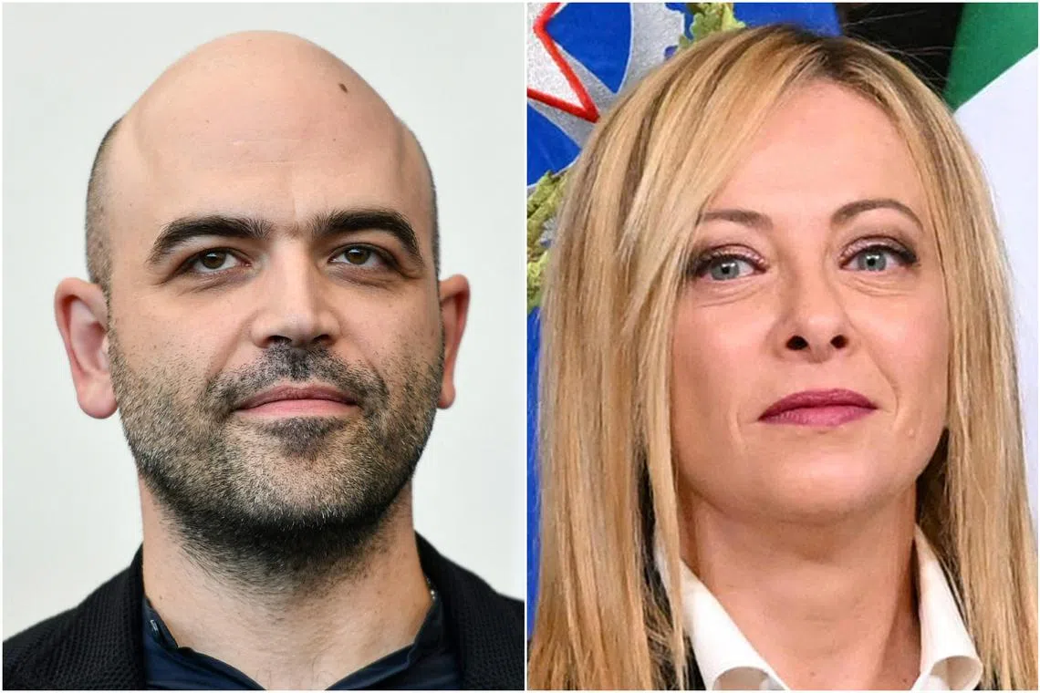 Roberto Saviano is due to stand trial in Rome on Tuesday for calling Prime Minister Giorgia Meloni a “bastard”.