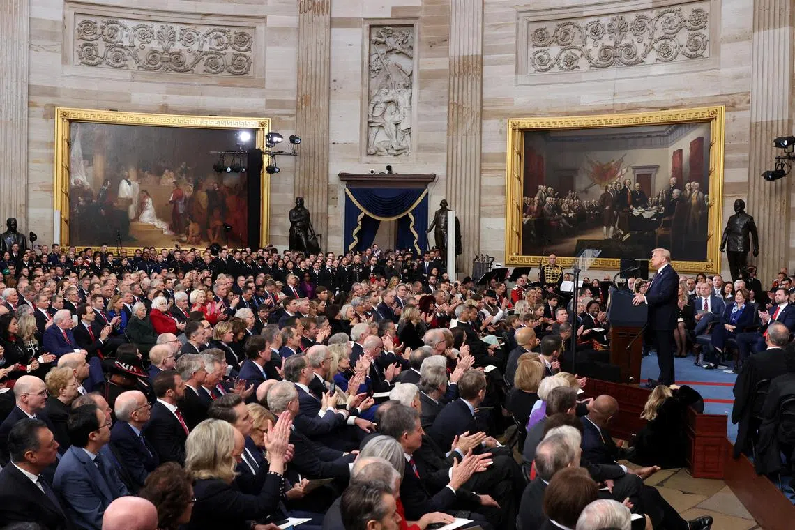 To gauge Trump 2.0, look beyond the inauguration speech delivered by a seemingly subdued “teleprompter Trump”.