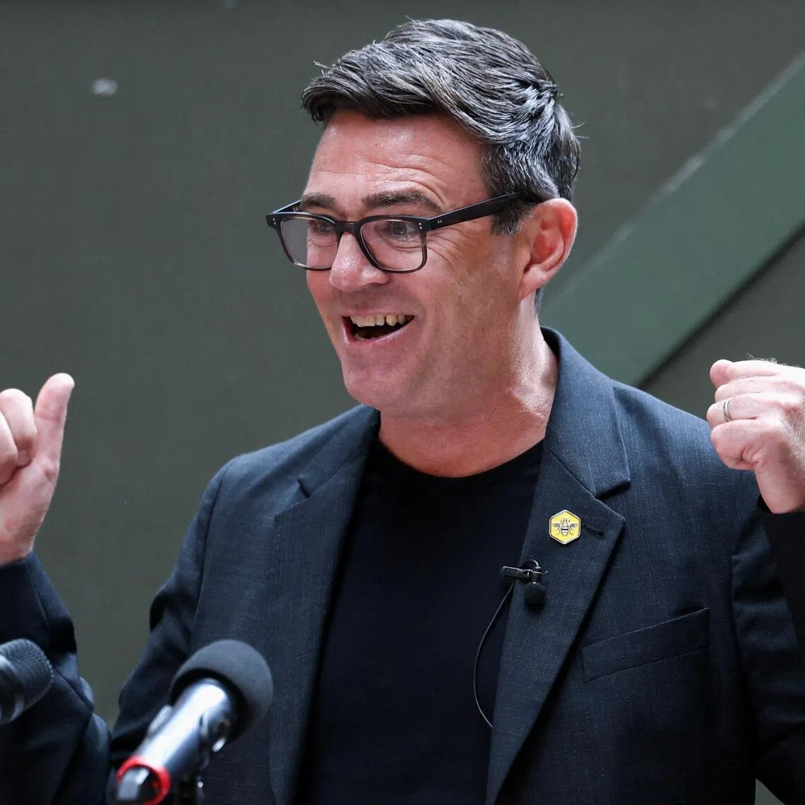 Andy Burnham, British member of parliament (MP) for Makerfield, delivers a speech at the People's History Museum in Manchester, Britain, June 29, 2026. REUTERS/Temilade Adelaja