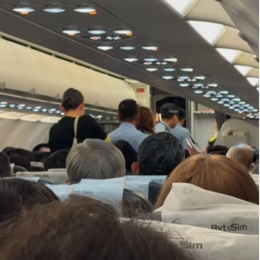 The passenger was handed over to the local authorities at Macau International Airport, Scoot said on Oct 1.