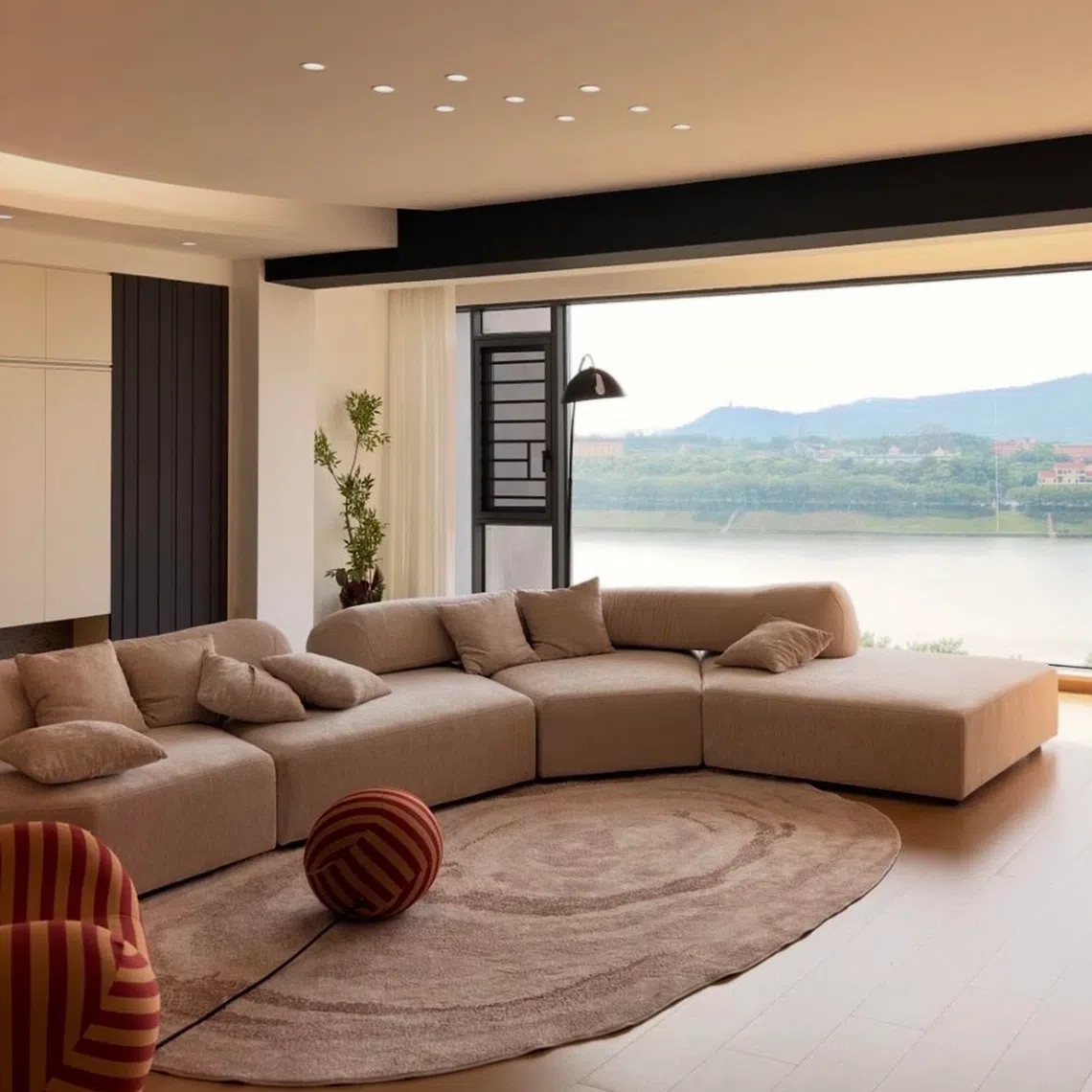 A four-bedroom unit at Skyfame Byland in Nanning, China. The unit is not known to be linked to the alleged pyramid schemes involving Singaporeans.