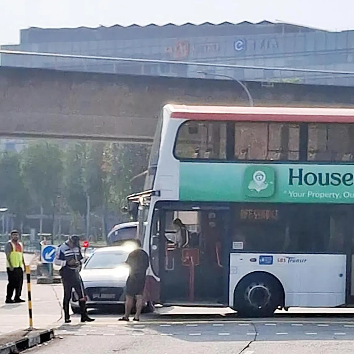 The accident happened on Sept 16, at around 4.25pm.