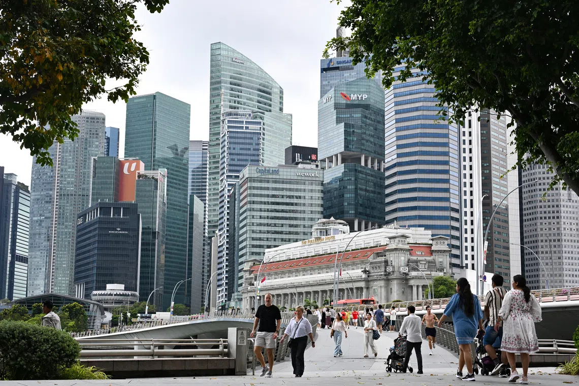 Singapore’s growth will slow but broaden to non-electronics as tariff tensions ease