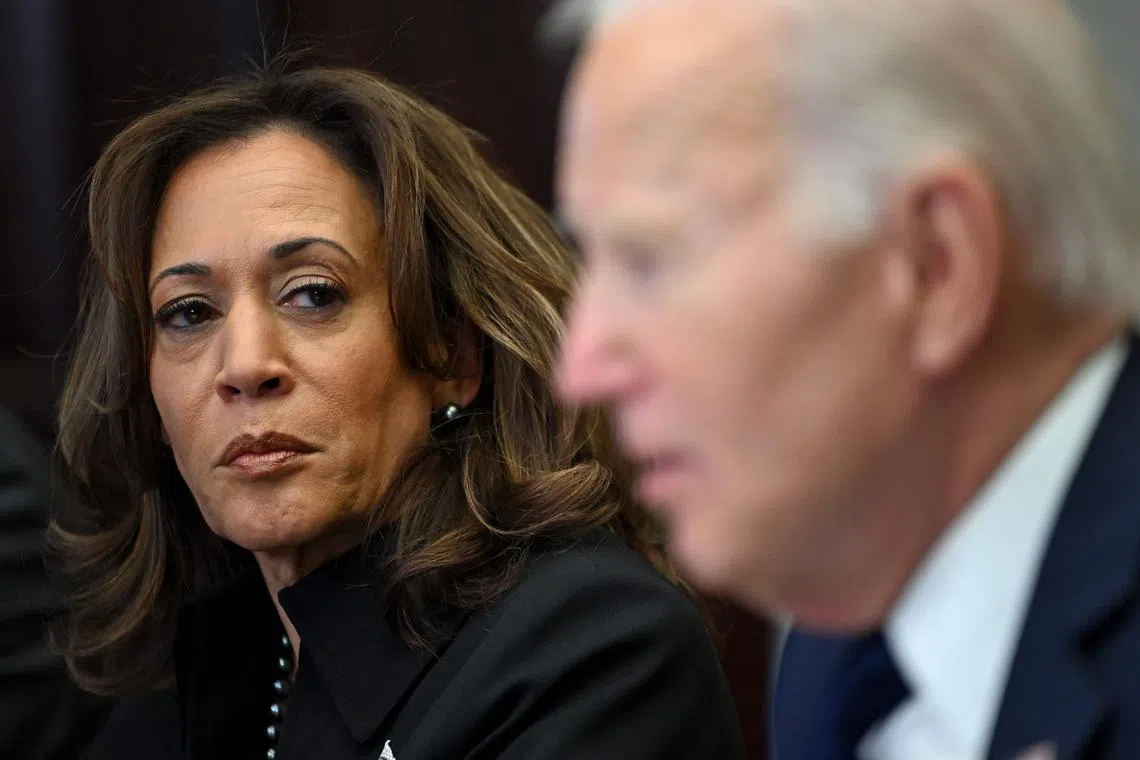Former vice-president Kamala Harris says it was always “Joe and Jill’s decision” till it wasn’t.