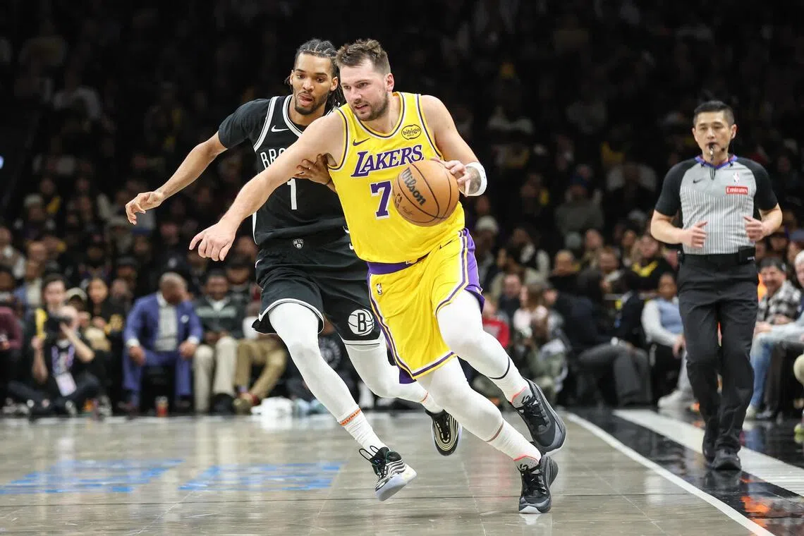 Without Luka Donic, LA Lakers welcome Steph Curry-less Golden State Warriors