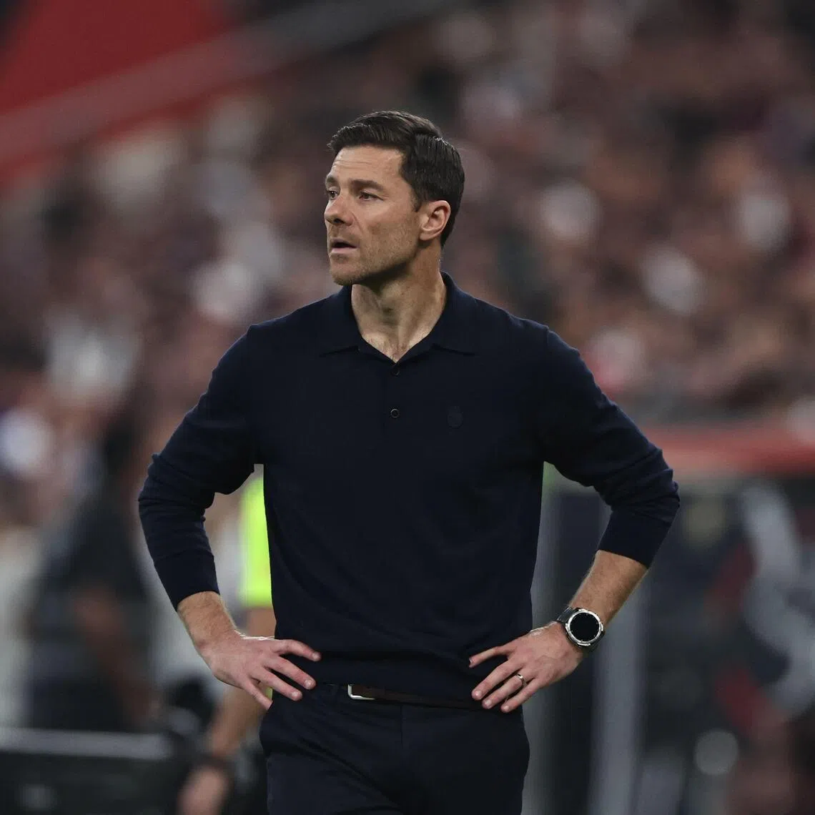 Xabi Alonso during Real Madrid's Spanish Super Cup final loss to Barcelona.