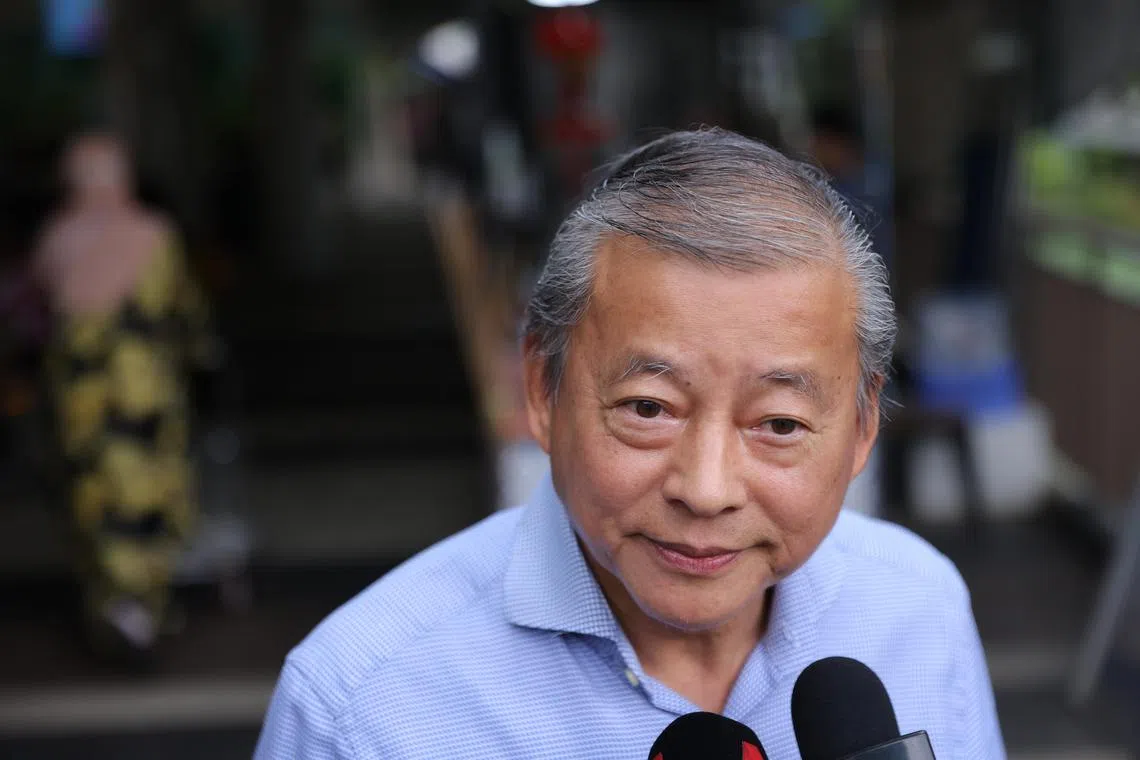Presidential hopeful George Goh said that an independent president would provide fresh perspectives on issues.