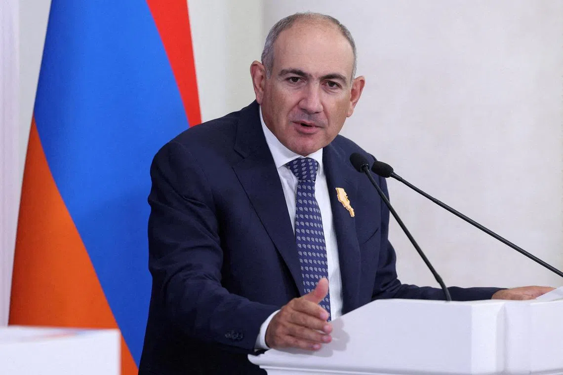 Armenia's Pashinyan asks Putin to help resolve Russian restrictions on Armenian exports
