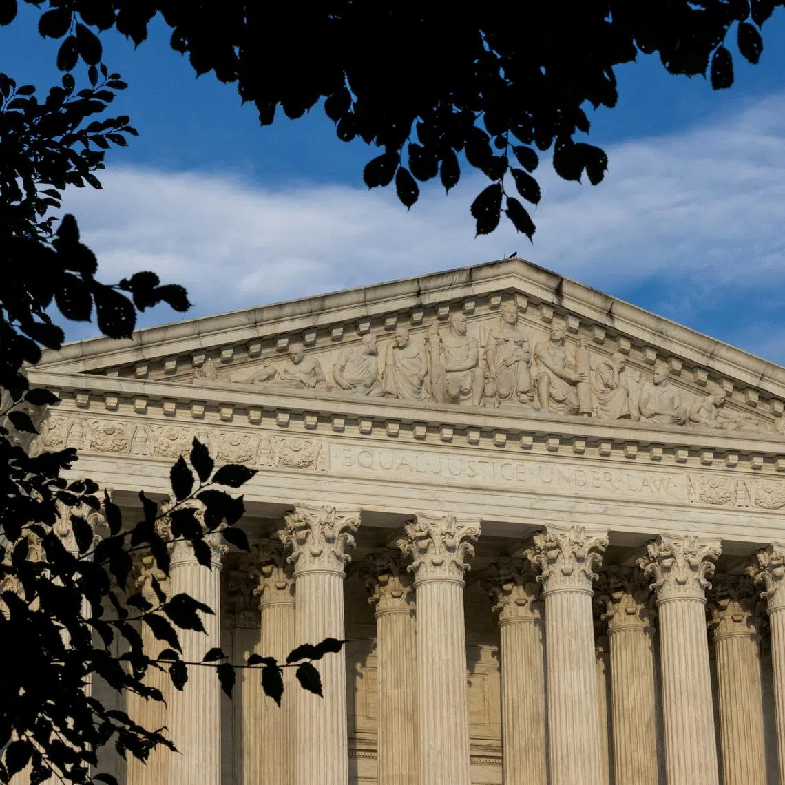 FILE PHOTO: A view of the U.S. Supreme Court in Washington, U.S. June 29, 2024. REUTERS/Kevin Mohatt/File Photo