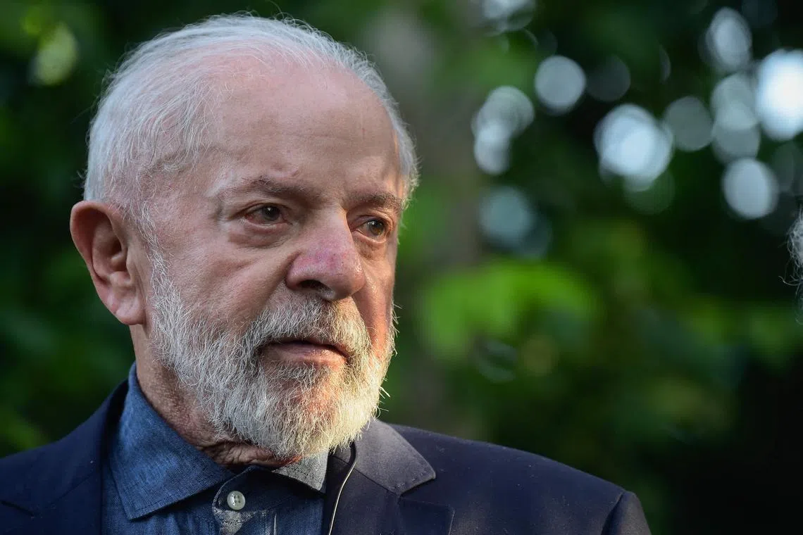 Doctors performed emergency surgery on Dec 10 on Mr Lula, to relieve pressure on his brain from bleeding linked to an October fall at the presidential residence.