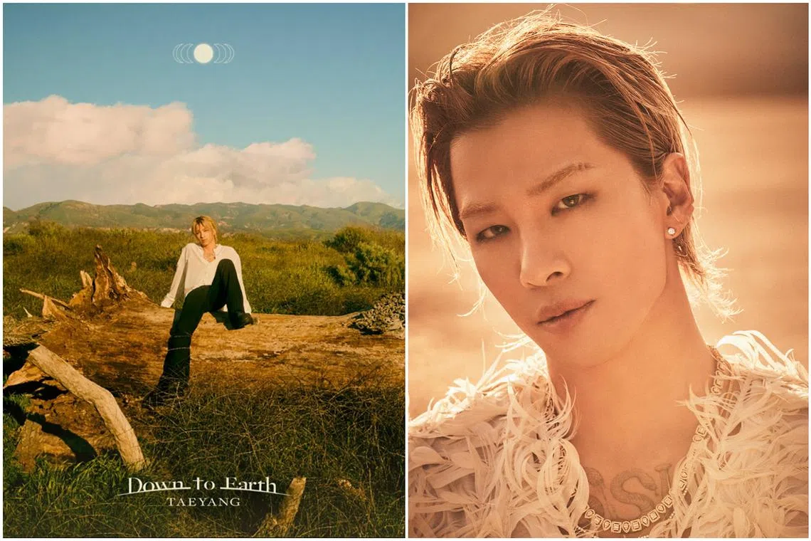 Down To Earth is Taeyang’s first solo project since 2017’s White Night.