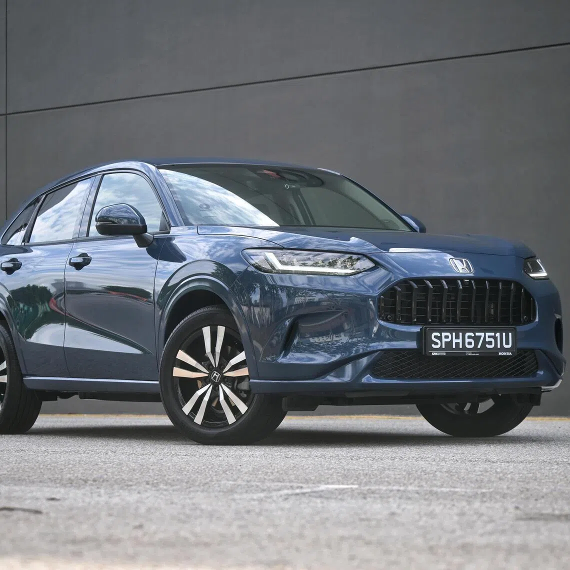 Fonder Honda: The ZR-V is a good-looking car with slight hints of Maserati.