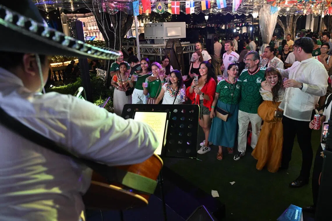 World Cup fever in Singapore kicks off with Mexico-South Africa party at CHIJMES