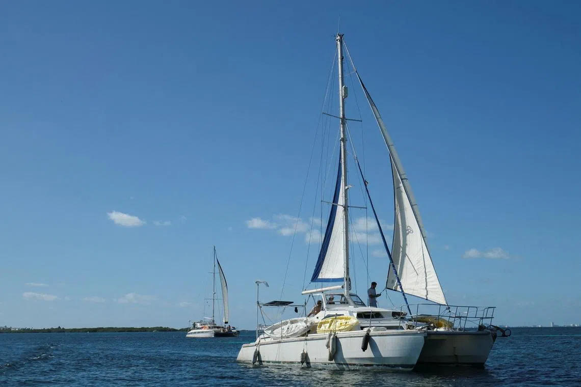 Mexico's navy locates two missing sailboats carrying aid to Cuba, crew safe