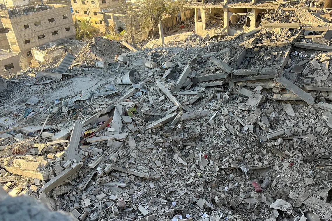 Health officials said an Israeli airstrike on a house in Beit Lahiya killed at least 22 people, including women and children. 