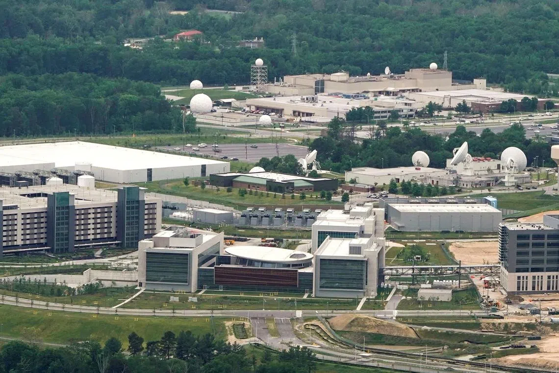 FILE PHOTO: The USCYBERCOM building stands on the National Security Agency campus at Fort Meade, Maryland, U.S., May 25, 2020.      REUTERS/Joshua Roberts//File Photo