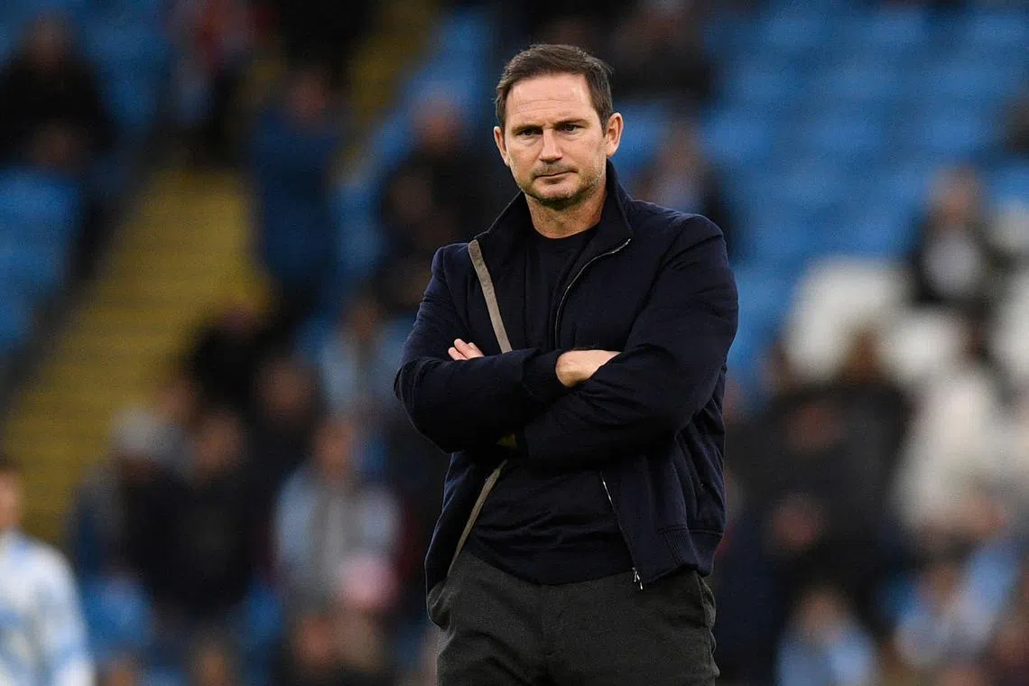 Frank Lampard has been fired after less than a year in charge.