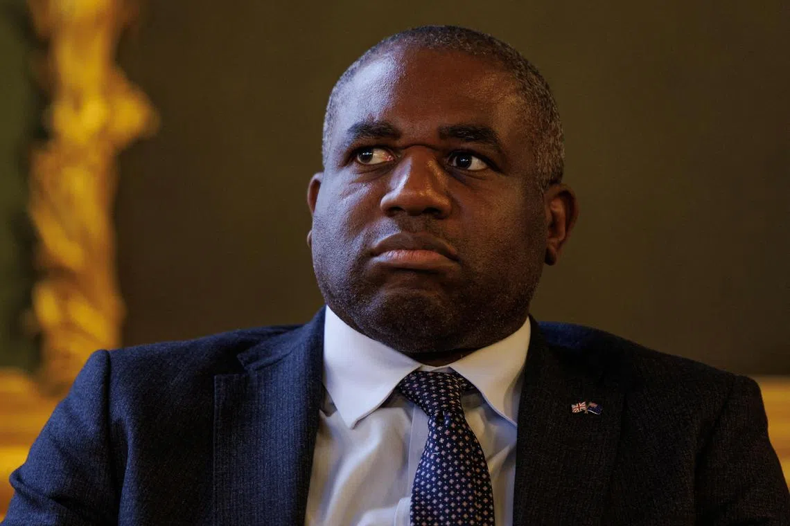 Foreign Secretary David Lammy branded the incoming US president’s remarks “classic Donald Trump”. 