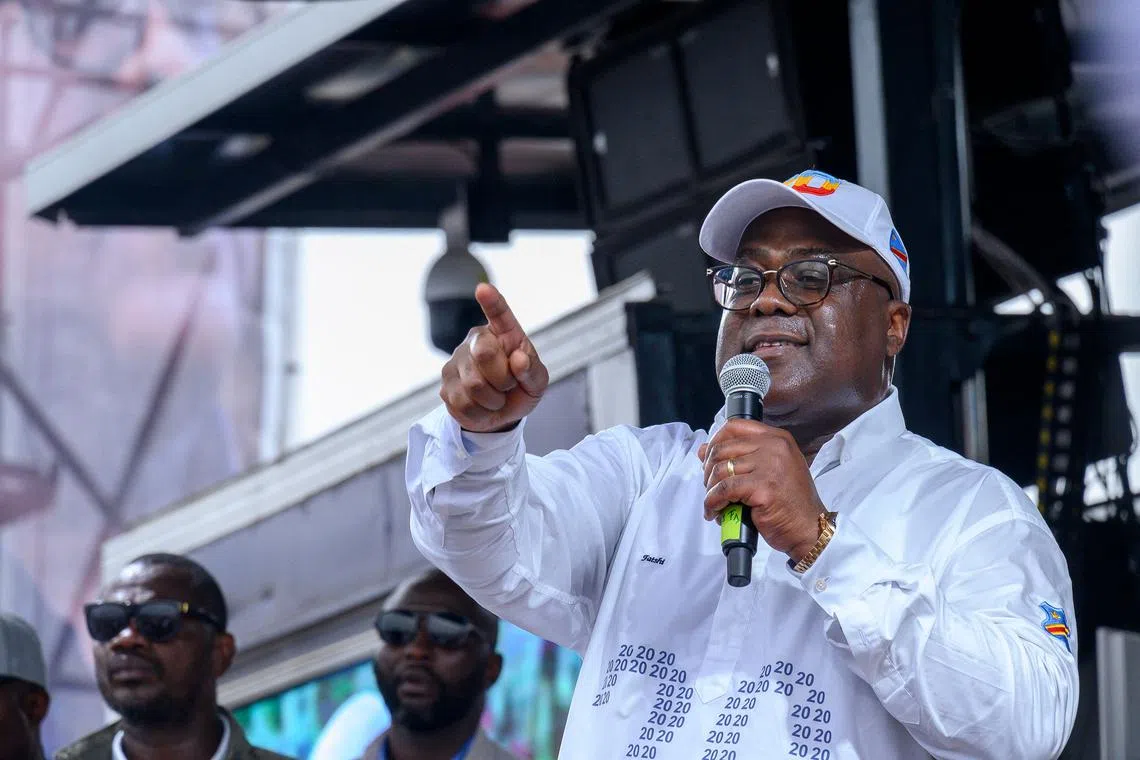 Felix Tshisekedi had obtained more than 13 million votes out of over 18 million valid votes.