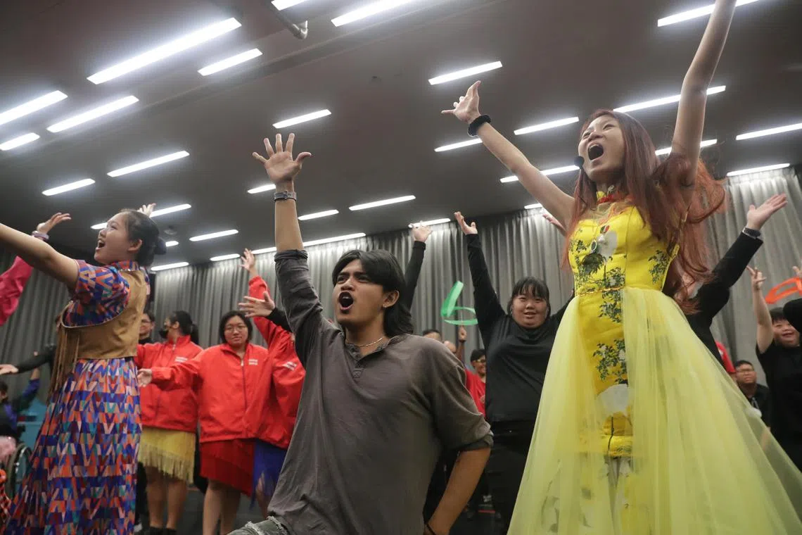 CHACHAMBO! Taking Flight, written by Claire Teo (right), runs from Aug 4 to 6 in Victoria Theatre.