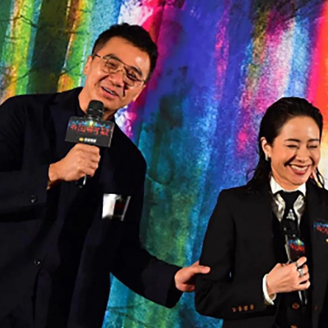 Actress Karena Lam and her director husband Steve Yuen married in 2010 when she was about three months pregnant.