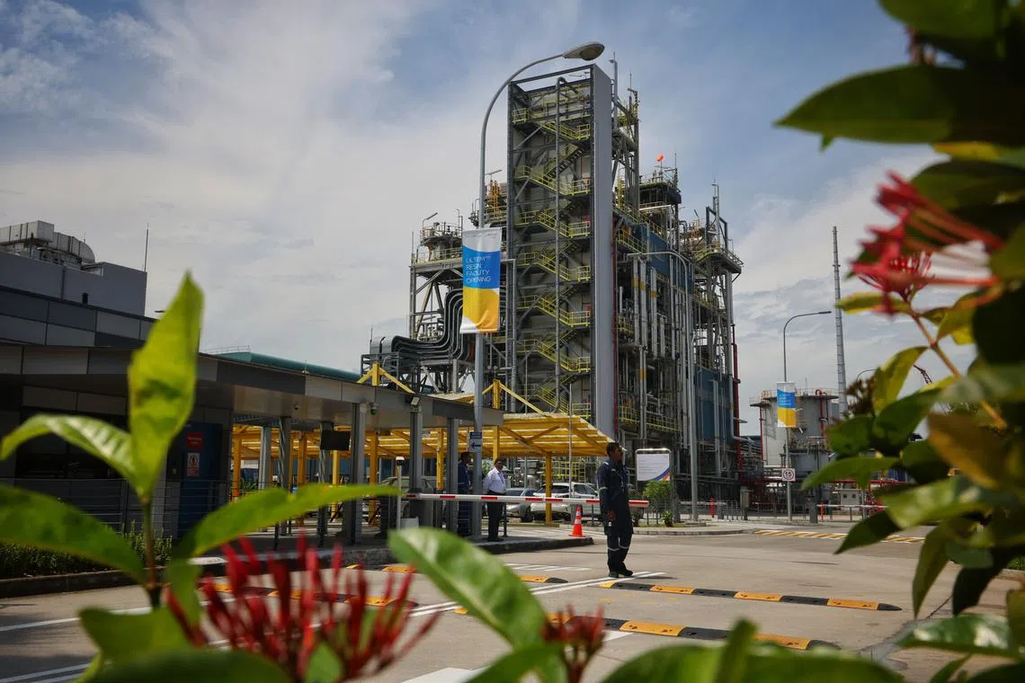 The nine-storey plant in Pioneer is Saudi Basic Industries Corporation’s second factory in Singapore.